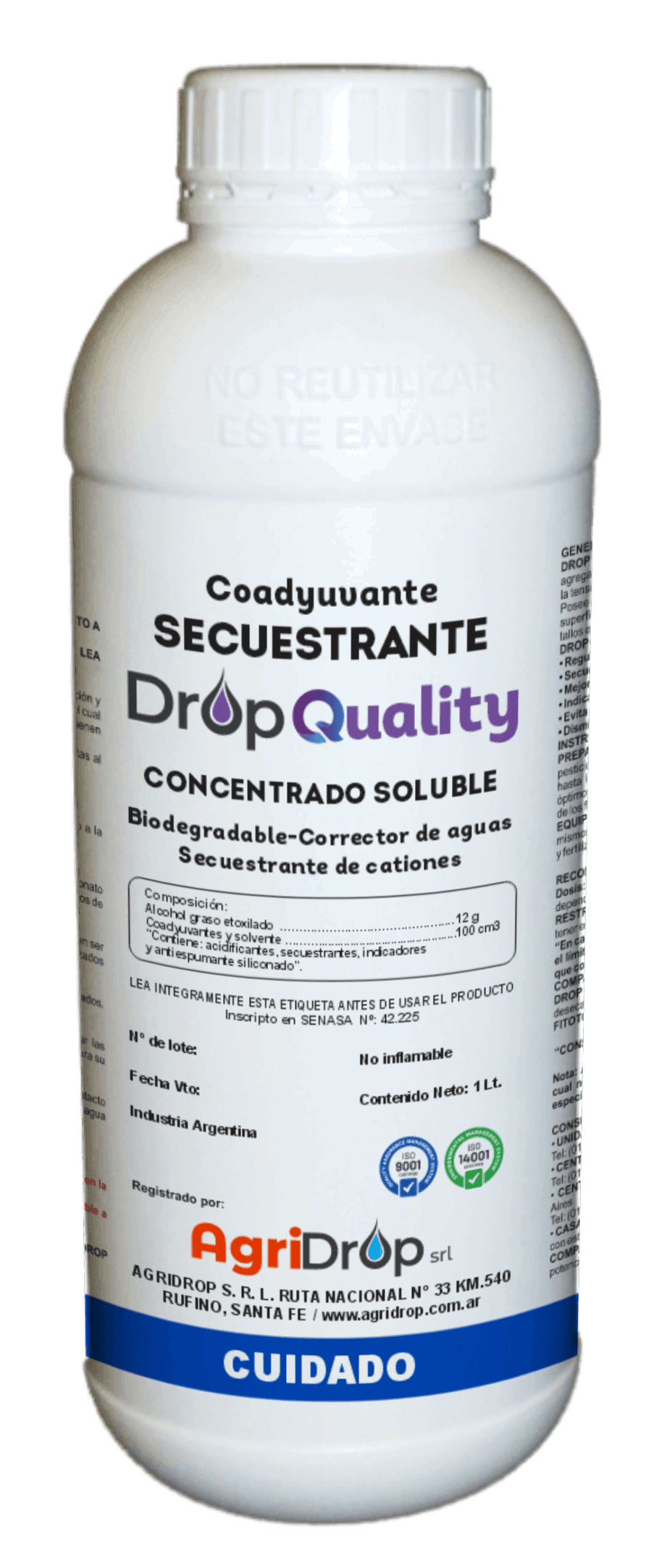 DROP QUALITY